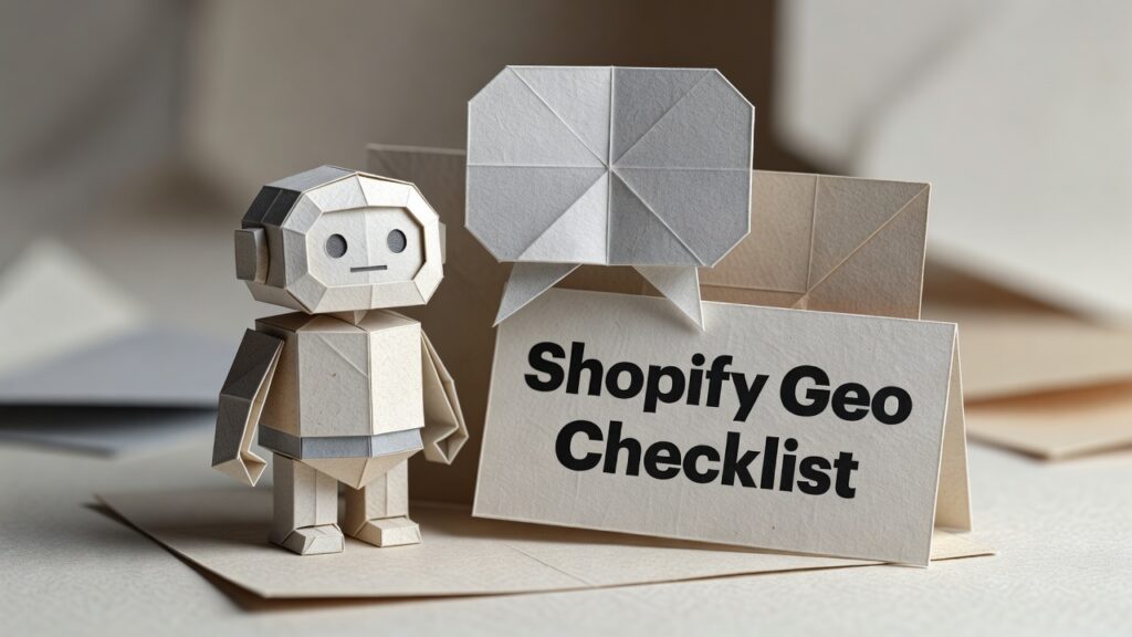 7-Step Shopify GEO Checklist to Get AI Engines Citing You